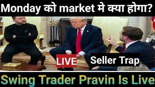 Monday ko trap होंगे seller! Bandhan bank latest news! Swing Trader Pravin is live