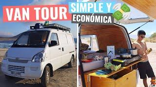 VAN TOUR | Presentación de mi Mini Furgoneta Camper Low Cost