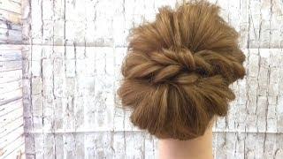 Hairstyle ヘアアレンジ hair tutorial 올림머리  头发安排