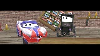 Cars GameCube - Lizzie's Postcard Hunt Radiator Springs (Dolphin)