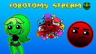 Lobotomy Stream | REQ: ON with GLOBED | Geometry Dash 2.2