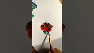 How to paint flowers  #like #viral #drawing #subscribe #greatart #painting