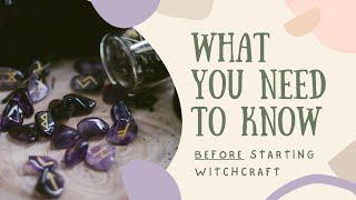 What I Really Wished I Knew Before Starting My Witchcraft Path || Beginner Witch Tips