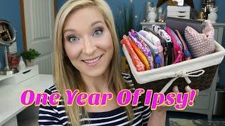 One Year in Review of Ipsy ~ How do the bags compare month to month