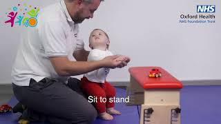 How to encourage your baby to stand up