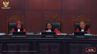 Sidang Perkara Nomor 114/PUU-XXII/2024. Senin, 2 September 2024.