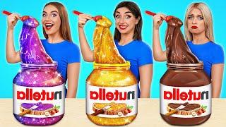 Rich vs Broke vs Giga Rich Food Challenge | Funny Food Hacks by TeenDO Challenge