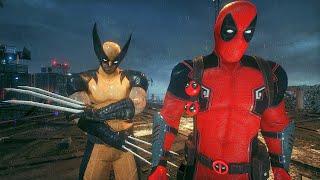 Batman Arkham Knight: Deadpool and Wolverine Mod