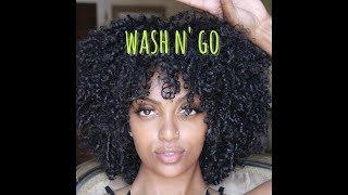 My Wash n' Go Routine (PART 2)