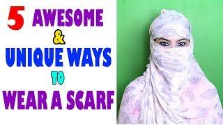 5 Awesome & Unique Ways to Wear a Scarf/Dupatta in Summer | shikhas corner