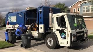 Waste Connections Mack LR Labrie Expert Garbage Truck