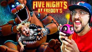 Five Night's at Freddy's THE MOVIE Game? (Hide Kids in Animatronics Challenge w/ FGTeeV)