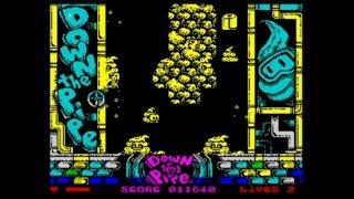 Down the Pipe (2021) Walkthrough, ZX Spectrum