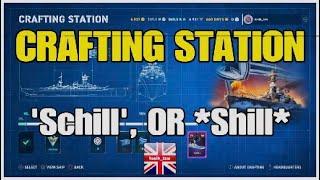 CRAFTING STATION - 'Schill' OR *Shill*