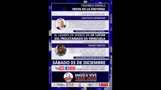 Undécima sesión Congreso Engels Vive. Gustavo Espinosa y David Freitez