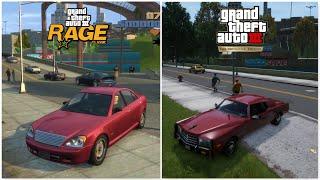 GTA 3 RAGE Mod VS GTA 3 Definitive Edition (MOD VS DEFINITIVE EDITION)