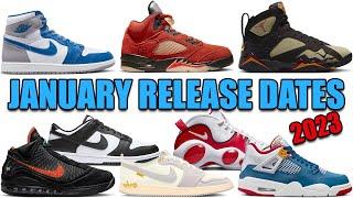 JANUARY 2023 AIR JORDAN + NIKE RELEASE DATES 