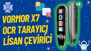 CEBİNİZDEKİ TERCÜMAN - 112 DİL DESTEKLİ | Vormor X7 OCR Tarayıcı ve Çevirici