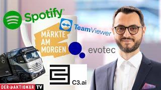 Märkte am Morgen: Daimler Truck, Teamviewer, Evotec, Encavis, Hypoport, Schott Pharma, HHLA, Spotify