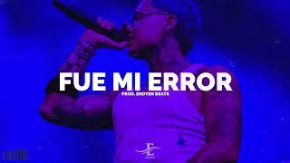 Blessd, Anuel AA Type Beat - ¨FUE MI ERROR¨  | Beat de Reggaeton Pista Comercial 2025