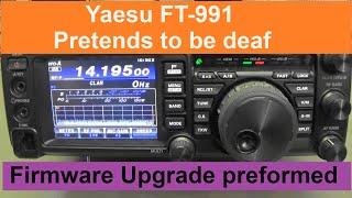 #282 Yaesu FT991 pretending to be deaf, WHAT?