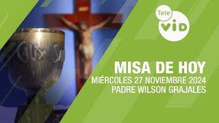 Misa de hoy  Miércoles 27 Noviembre de 2024, Padre Wilson Grajales #TeleVID #MisaDeHoy #Misa