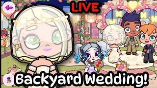 (LIVE) Let's Design a Backyard Wedding (Avatar World gameplay with Everyone's Toy Club)