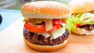 Lamb Kebab Burger - Video Recipe