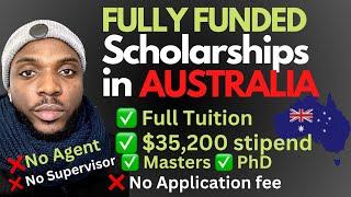 FULLY FUNDED SCHOLARSHIP IN AUSTRALIA FOR INTERNATIONAL STUDENTS 2025 - No application fee