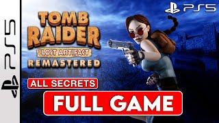 Tomb Raider 3 The Lost Artefact Remastered 100% FULL GAME Walkthrough (PS5 4K 60FPS) No Commentary