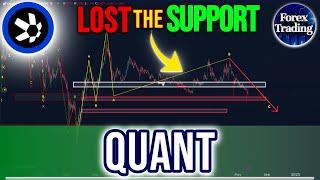 QUANT JUST BROKE THE SUPPORT, WHAT IS NEXT? QUANT PRICE PREDICTION- QNT TECHNICAL ANALYSIS- QNT NEWS