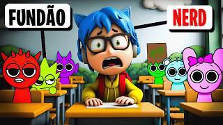 O PRIMEIRO DIA de AULA DOS SPRUNKIS  Sprunklings ( Alec GO! )