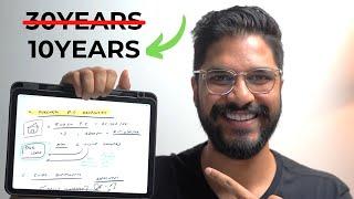 How to Pay Off Your Mortgage FASTER in Australia | 30 Year Mortgage in 10 Years! (Whiteboard)