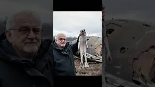 A Farmer Finds a Strange Alien Body Near a Crashed UFO! #alien #ufo #ufocrash #shorts