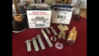 the tailpieces that come with Key in Knob / Key in Lever cylinders