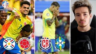 Brazil Are Trash, Colombia Win Again, Paraguay's Dynamic Duo | Copa America React
