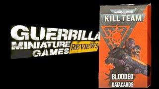 GMG Reviews - KILL TEAM (2024): THE BLOODED Datacards by Games Workshop