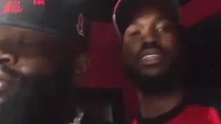 Meek Mill and Rick Ross in the studio!!