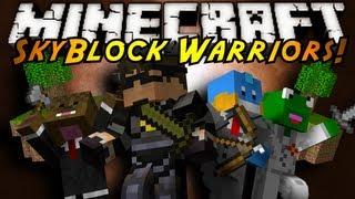 Minecraft Mini-Game : SKYBLOCK WARRIORS!