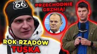 Polacy oceniają rządy Tuska po roku. Oj, sypią się gromy... | Sonda na:Temat