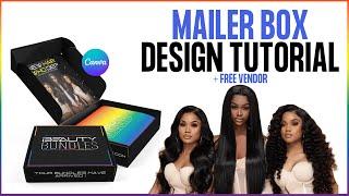 DIY Mailer Box Design | Mailer Box Design Tutorial | 25 Days of Canva 20