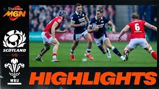 SCOTLAND v WALES | 2025 GUINNESS MEN'S SIX NATIONS | RUGBY HIGHLIGHTS