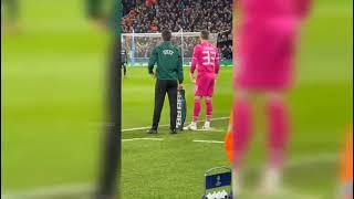 The moment Scott Carson replaces Ederson vs Sporting just for FUN 