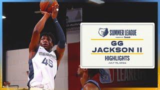 GG Jackson II Highlights vs. Dallas Mavericks