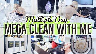 MEGA MULTIPLE DAY CLEAN WITH ME | MAJOR DEEP CLEANING MOTIVATION 2021