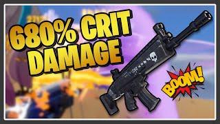 3X CRIT DAMAGE NOCTURNO (It's insane) - Fortnite Save the World