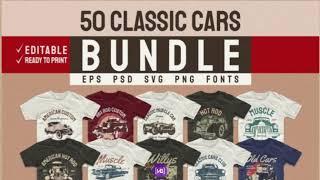 900+ Trending T-shirt Designs Mega Bundle