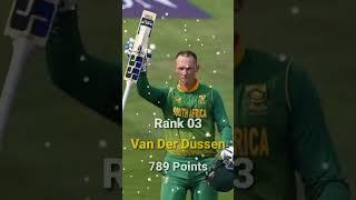 ICC ODI Ranking Top 5 Batsman | #odi #iccranking #odiranking