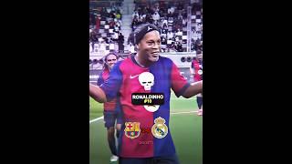 Barcelona legends vs Real Madrid legends #footballshorts #football #realmadrid