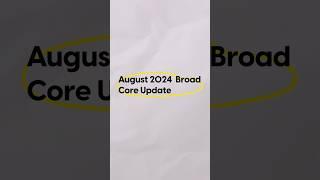 August 2024 broad core update +free dashboard #shorts #google #seo #googleadsstrategy #lookerstudio